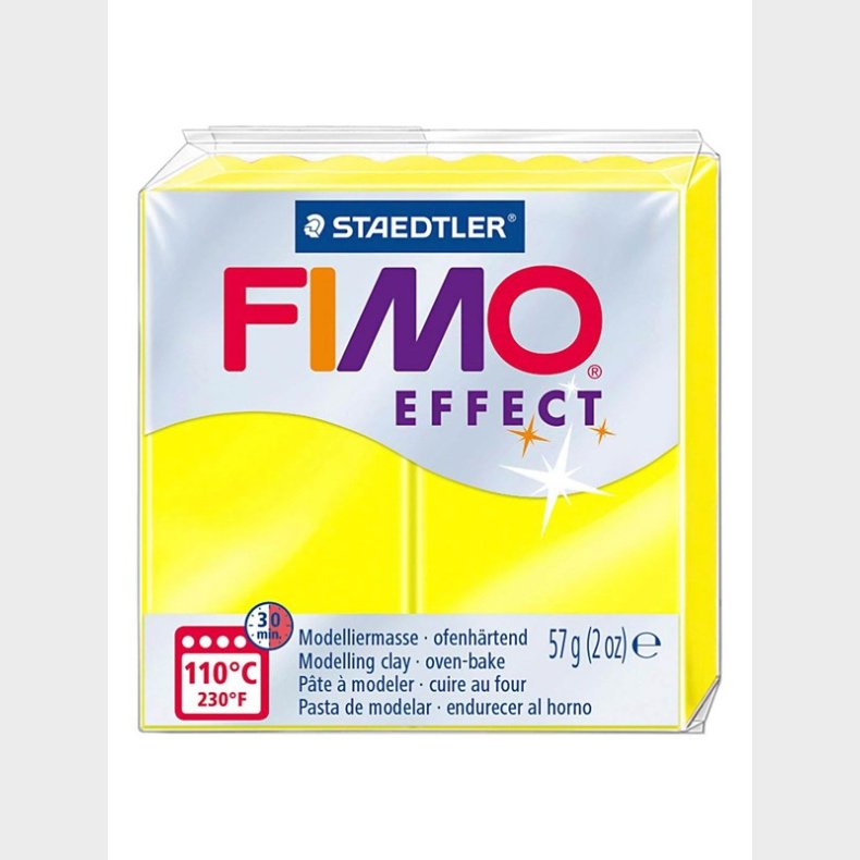 Fimo Effect Modeling Clay Neon Yellow 57gr