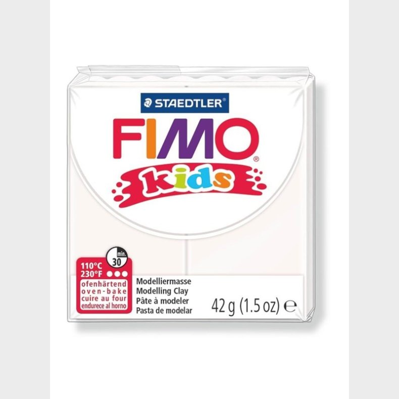 Fimo Kids Modeling Clay White 42gr