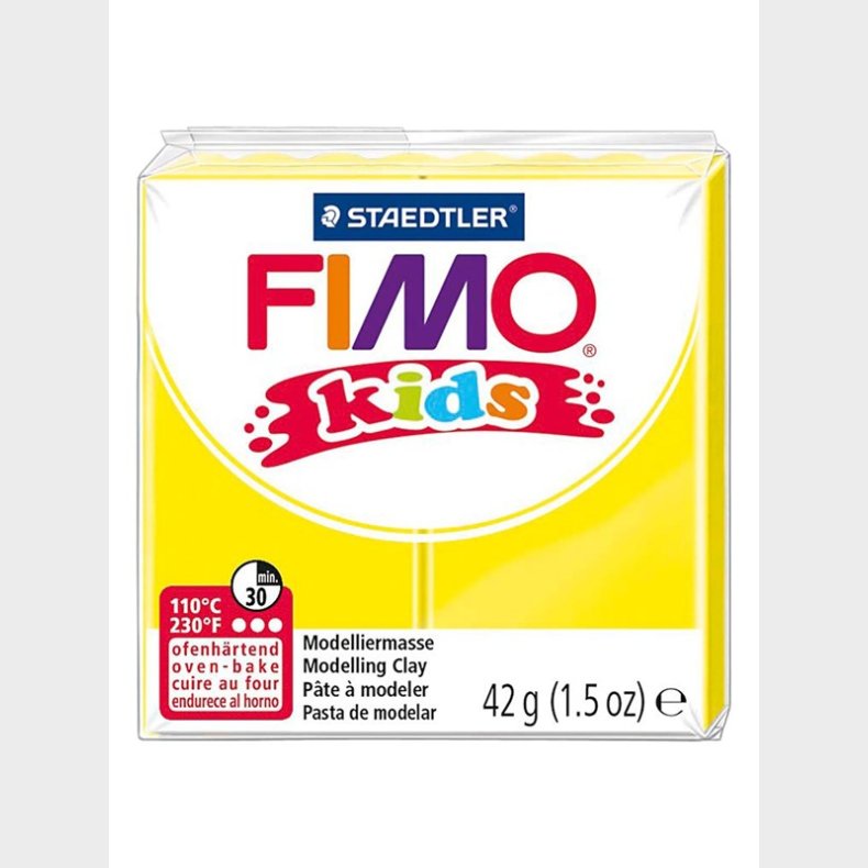 Fimo Kids Modeling Clay Yellow 42gr