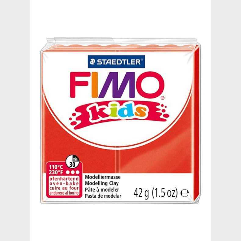 Fimo Kids Modeling Clay Red 42gr