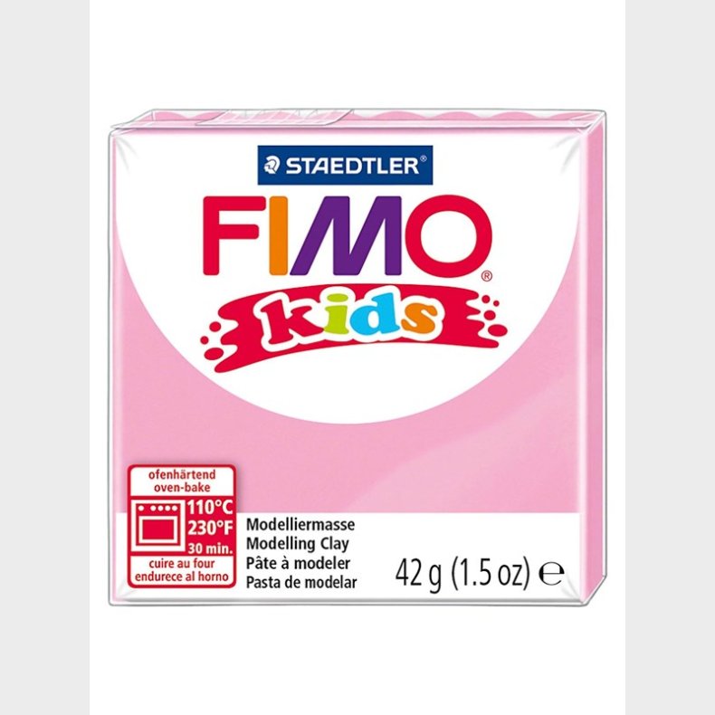 Fimo Kids modeling clay pink 42gr