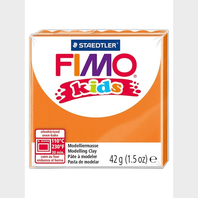 Fimo Kids modeling clay Orange 42 gr