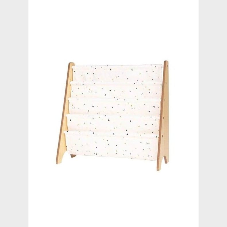 3 Sprouts - Book Rack Terrazzo/Cream