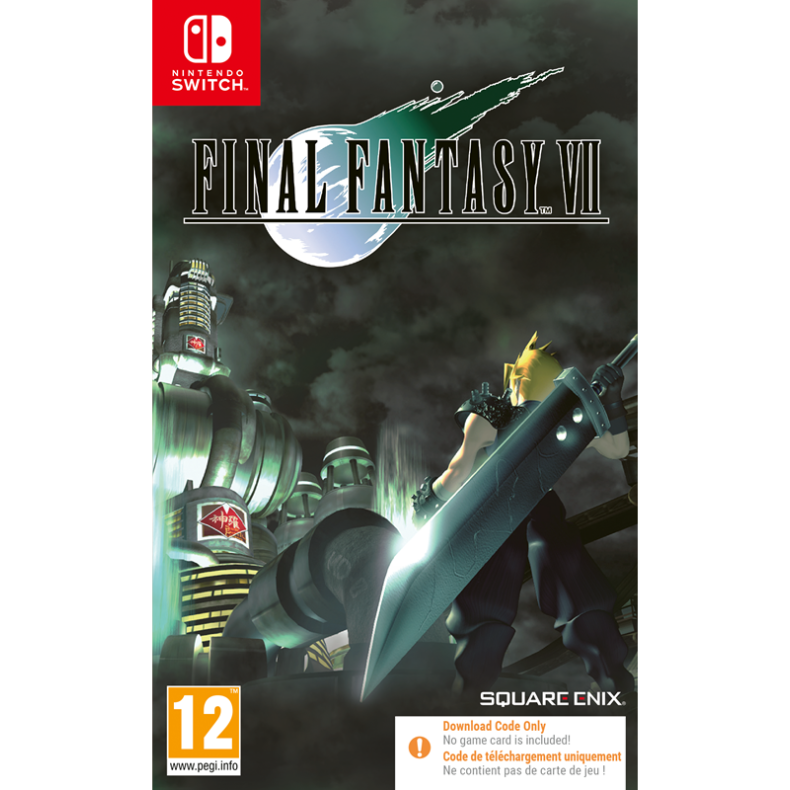 Final Fantasy VII (Code in a Box) - Nintendo Switch - RPG