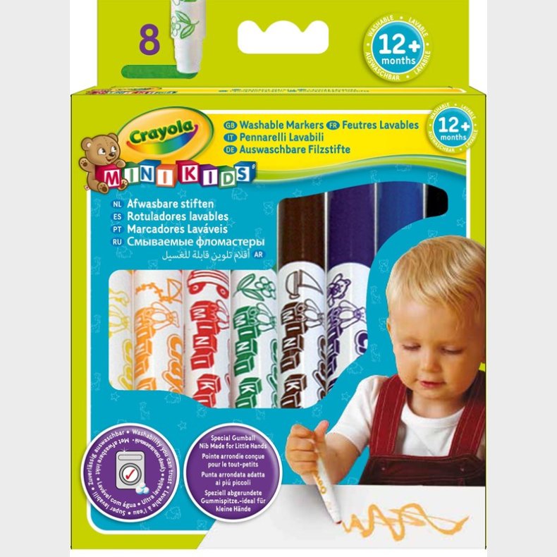 Crayola Mini Kids - Felt-tip pens 8 pcs.