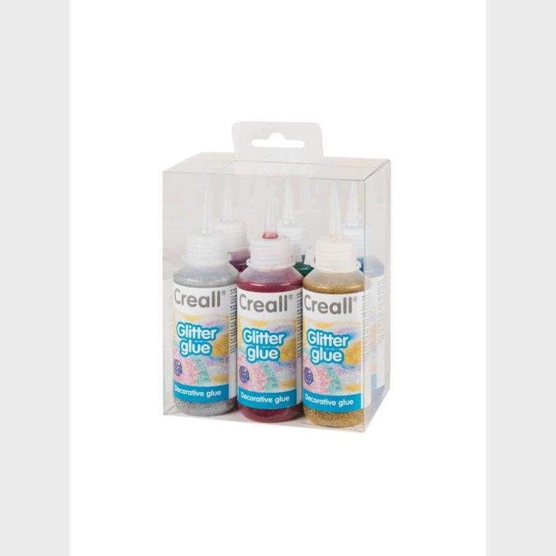 Creall Glitter Glue Set 6x100ml