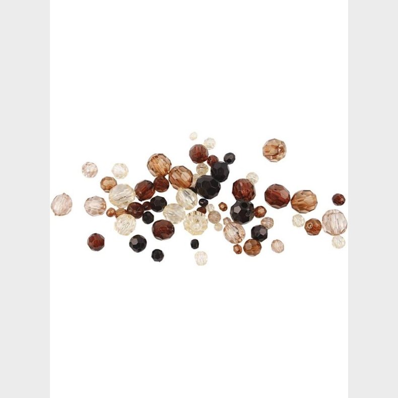 Creativ Company Faceted Beads Mix Gold 50 grams