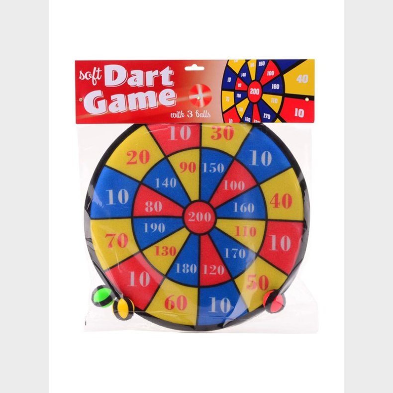 Johntoy Velcro Dart Game with 3 Balls 36cm