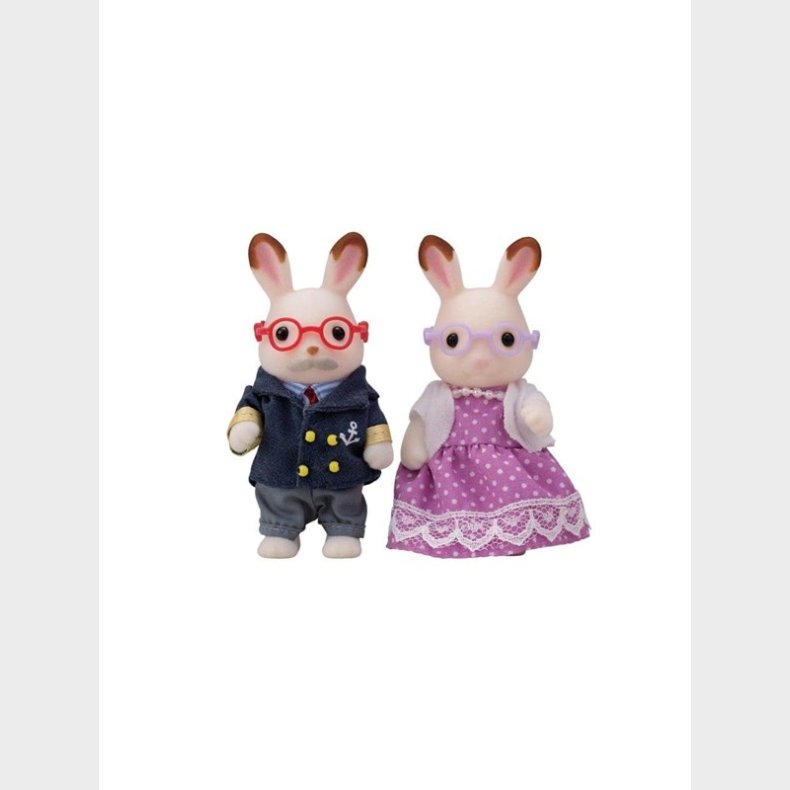 Epoch Sylvanian Families - The Grandparents Chocolate Bunny