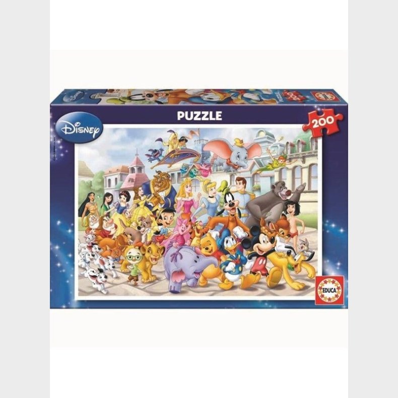 Educa Puslespil - Disney Parade (200 pcs.)