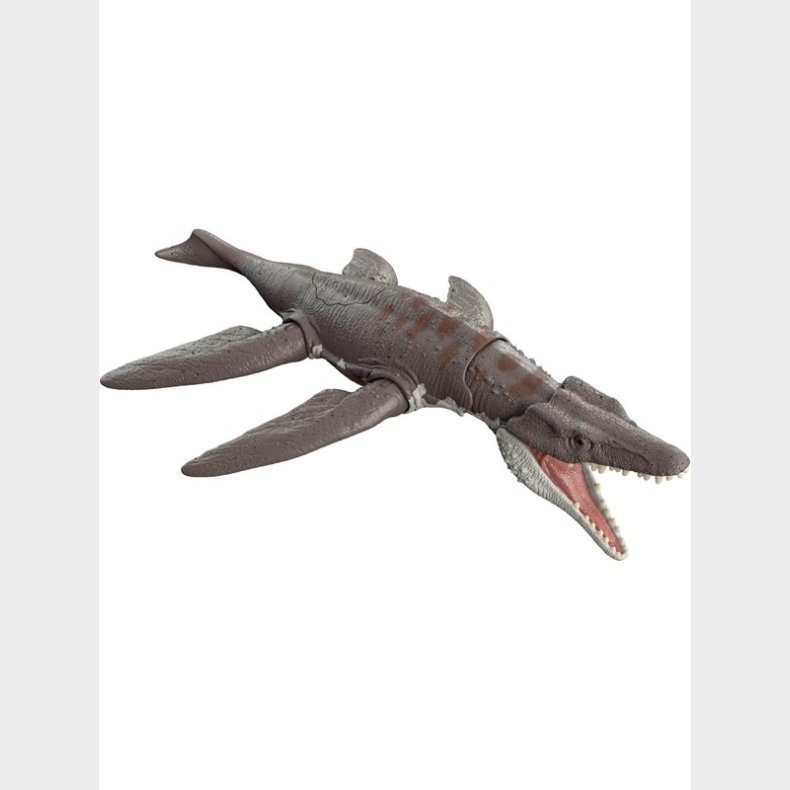 Jurassic World Dominion Roar Strikers Liopluerodon Aquatic Dinosaur Action Figure 33cm