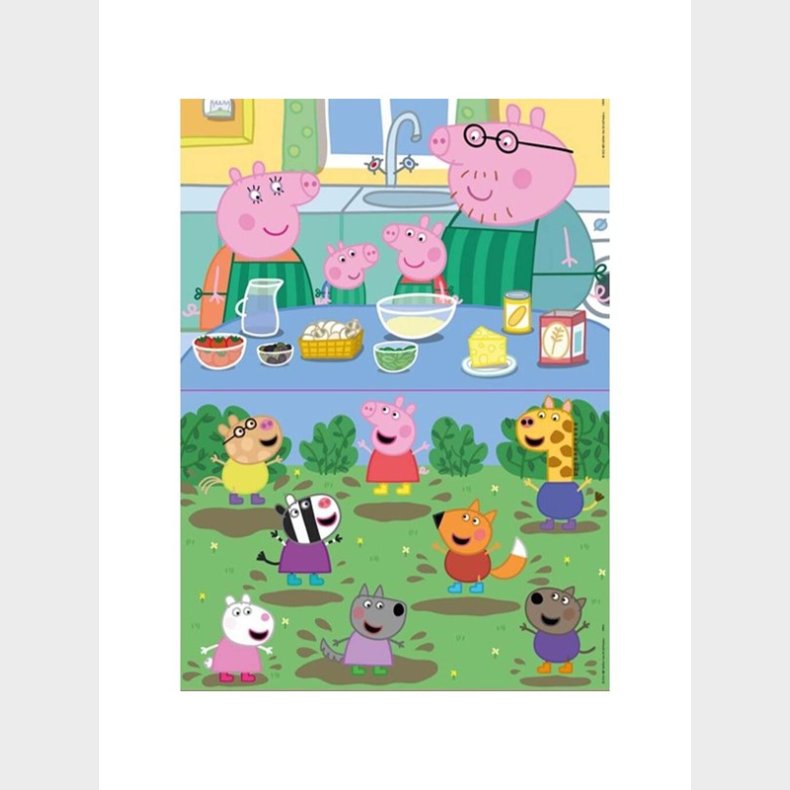 Educa 2X25 Peppa Pig Wood