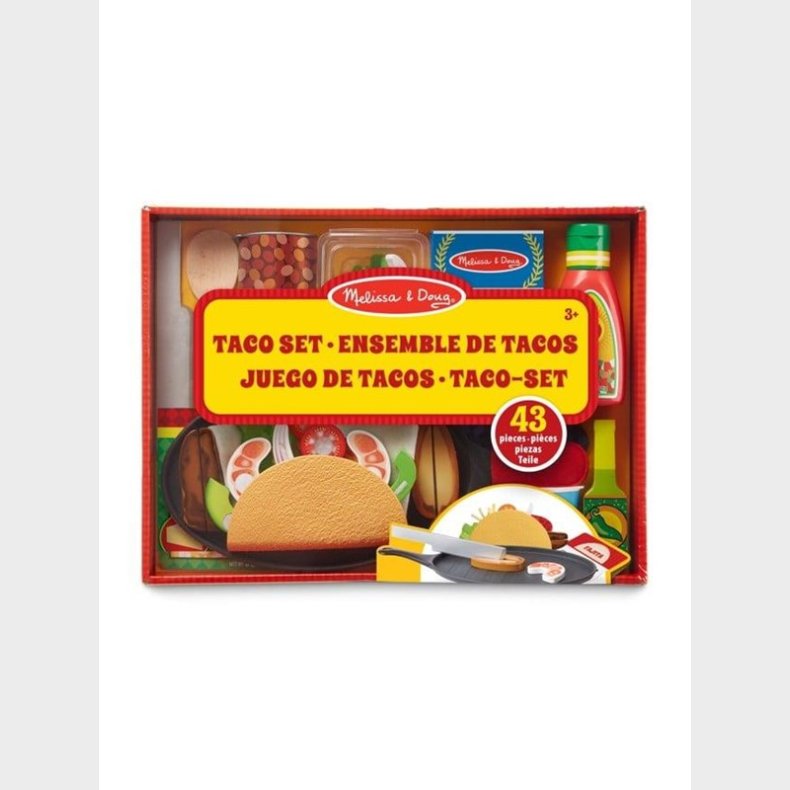 Melissa &amp; Doug - Fill &amp; Fold Taco &amp; Tortilla Set