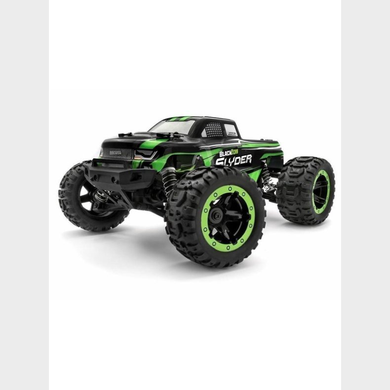 BLACKZON - Slyder MT 1/16 4WD Electric Monster Truck - Green (540100)