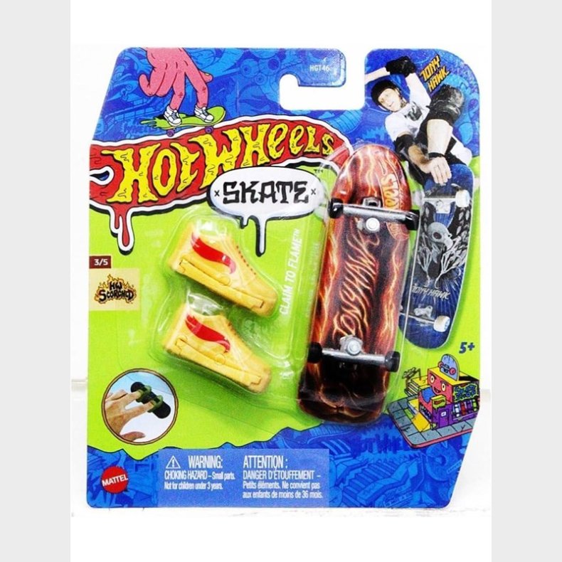 Hot Wheels Skate HW Scorched Claim To Flame