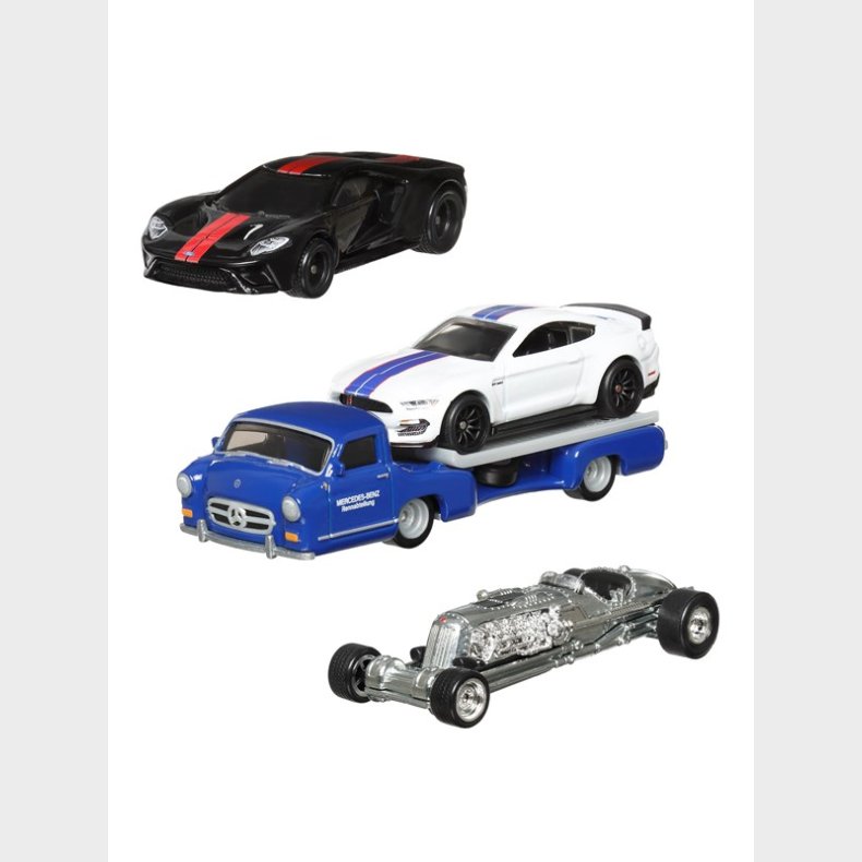 Hot Wheels Premium Collector Jay Leno's Garage Set