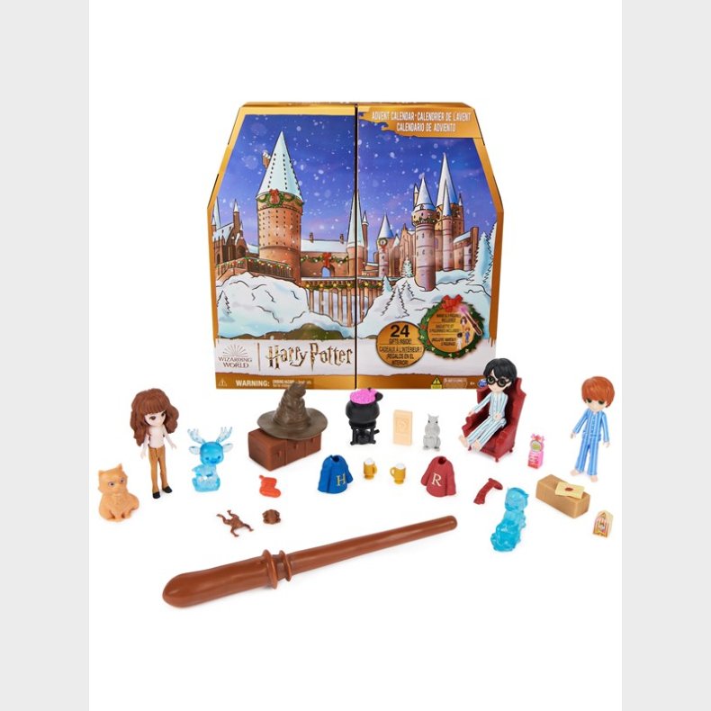 Harry Potter Julekalender 2023 m/Magic Wand 2023 - Spinmaster