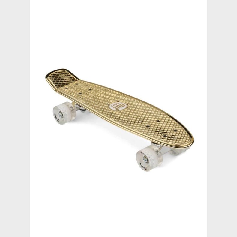 ET Toys Outsiders - Chrome Edition Retro Skateboard Gold