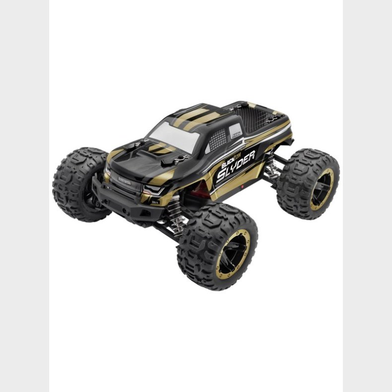 BLACKZON - Slyder MT 1/16 4WD Electric Monster Truck - Gold (540101)