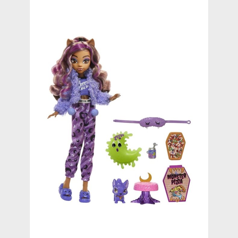 Monster High - Creepover Doll - Clawdeen (HKY67)