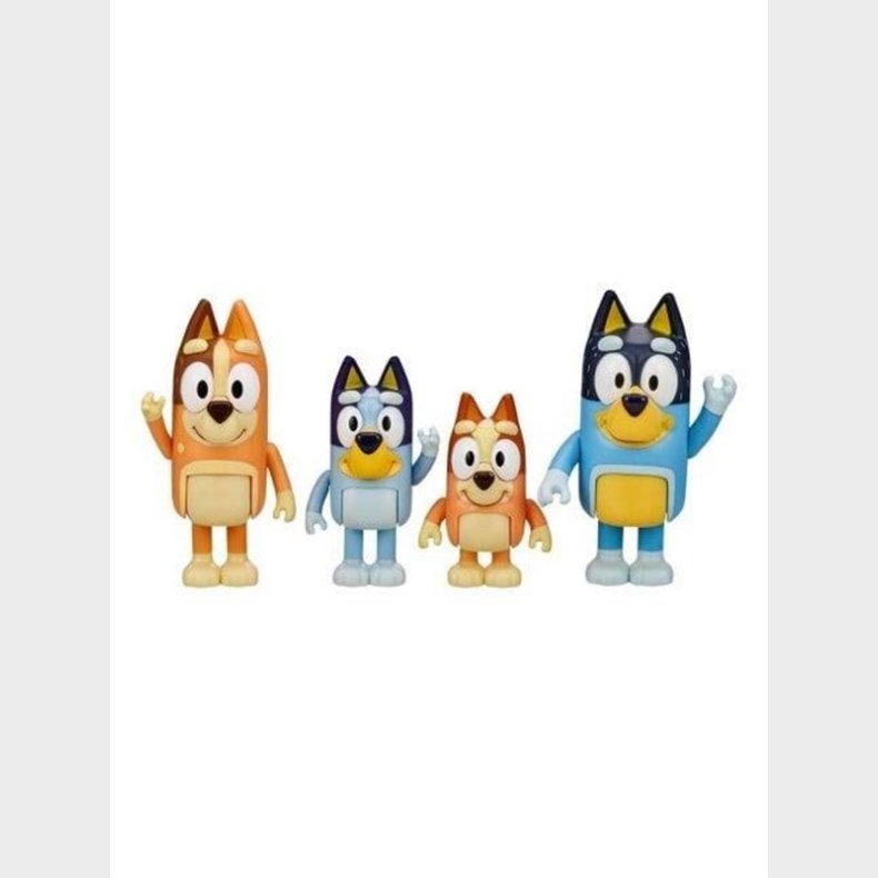 Moose Bluey - Figure 4-pack  - Family Pack (90077)