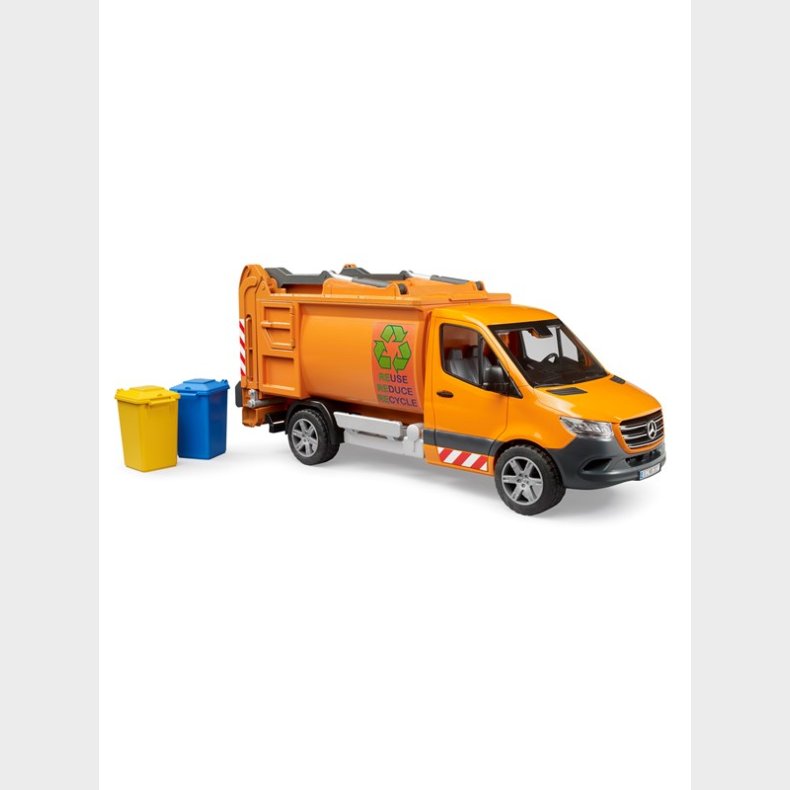 Bruder   Mercedez-Benz Sprinter Municipal garbage truck toy