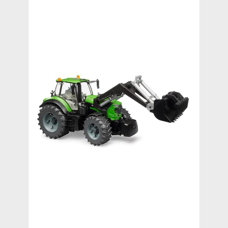 Bruder    Deutz 828 TTV tractor with frontloader toy