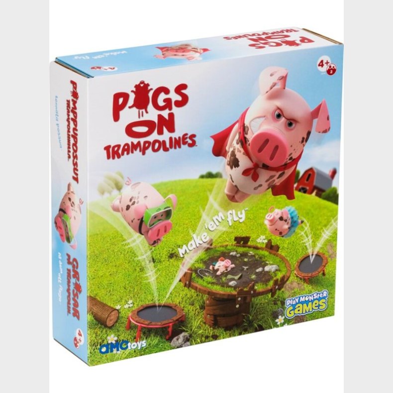 Games Pigs on Trampolines