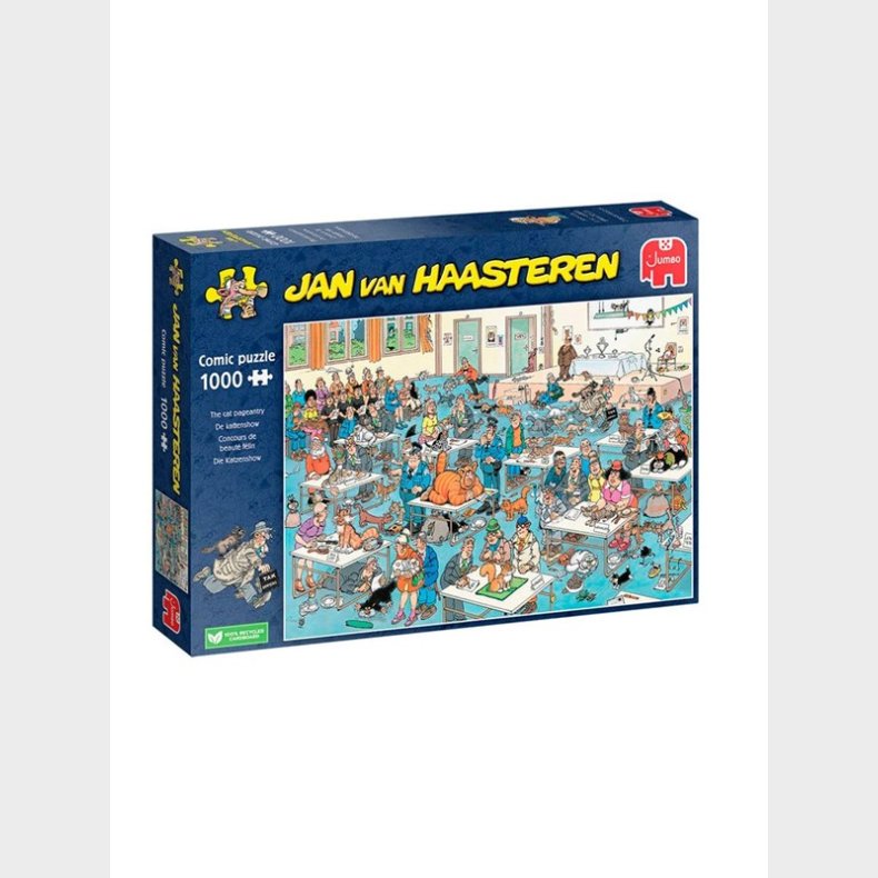 Jumbo Jan van Haasteren - Cat Show (1000 pieces) (JUM00032) Floor