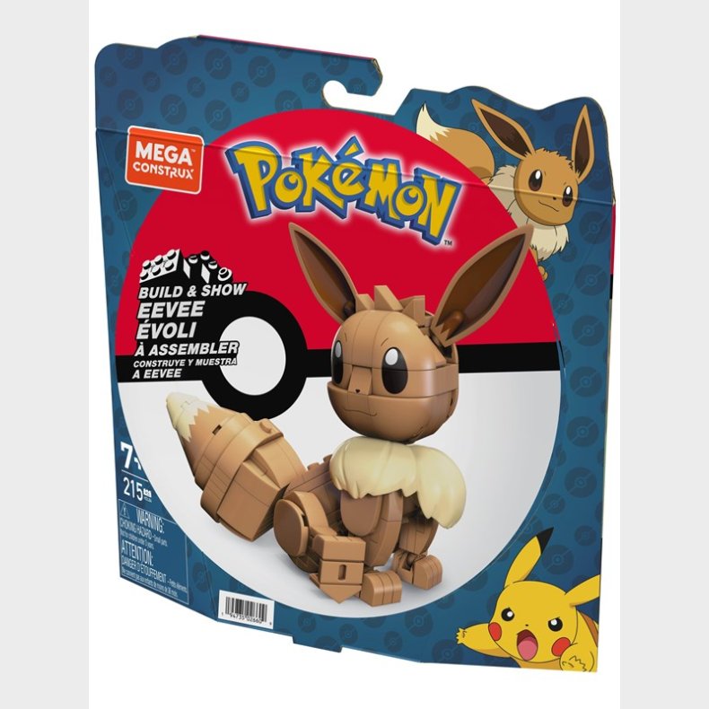 Mattel MEGA - Pok&eacute;mon Build &amp; Show - Eevee (HDL84)