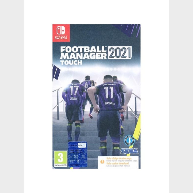 Football Manager 21 (Code in a Box) - Nintendo Switch - Sport