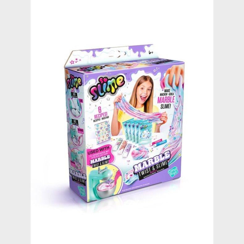 Canal Toys So Slime - Marble Twist and Slime refill