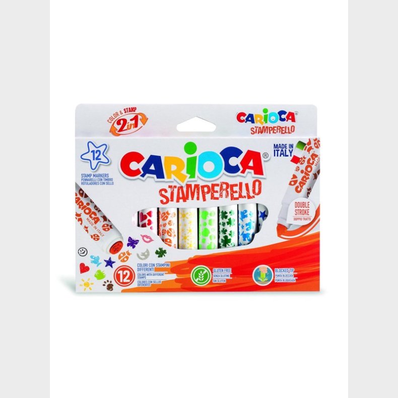 Carioca Stamp marker 12 pcs