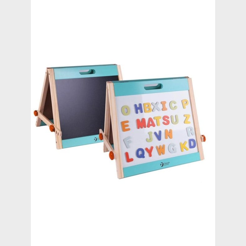 Classic World Wooden Magnetic and Chalkboard