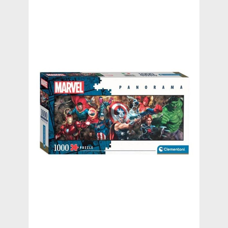 Clementoni Jigsaw Puslespil Panorama Marvel 1000pcs. gulv