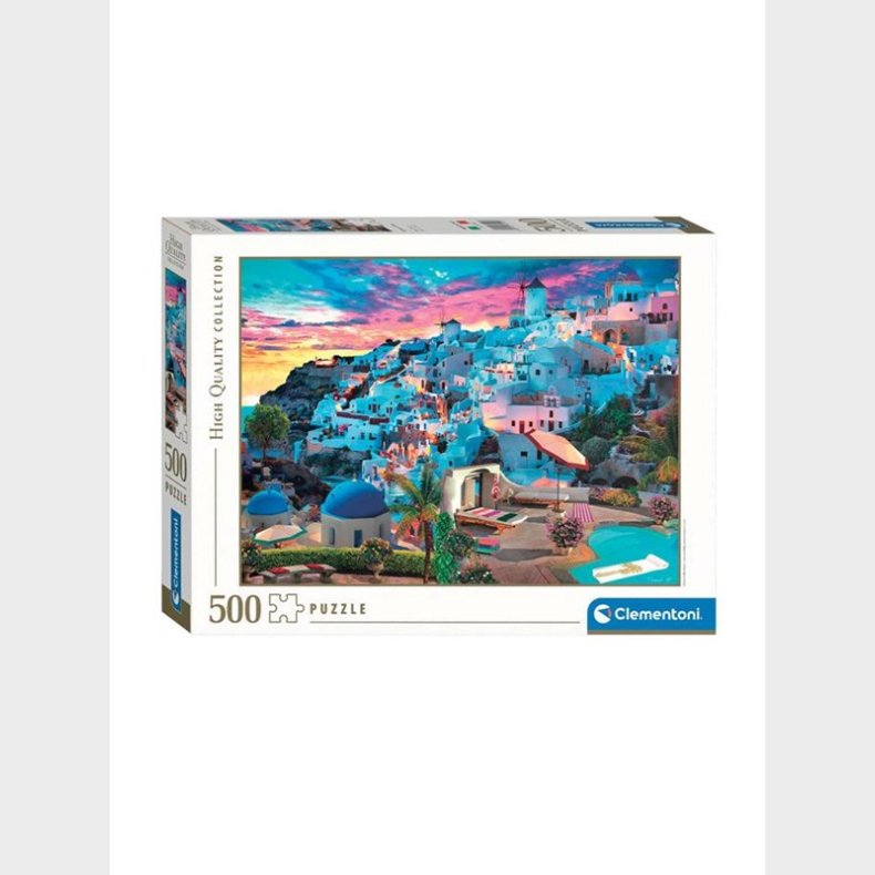 Clementoni Jigsaw Puslespil Greece View 500pcs. gulv