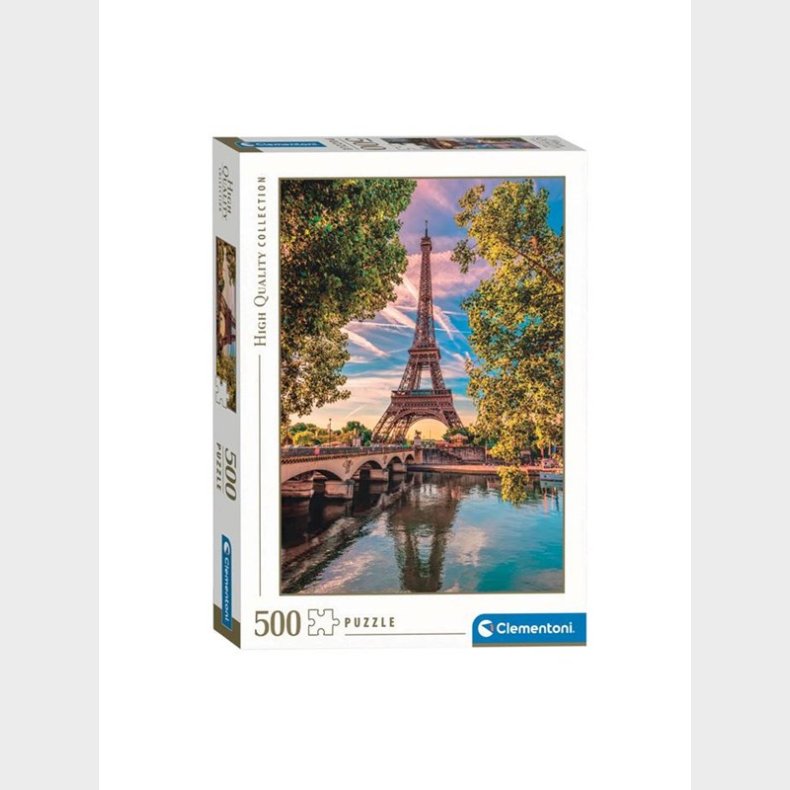 Clementoni Jigsaw Puslespil Along The Seine 500pcs. gulv