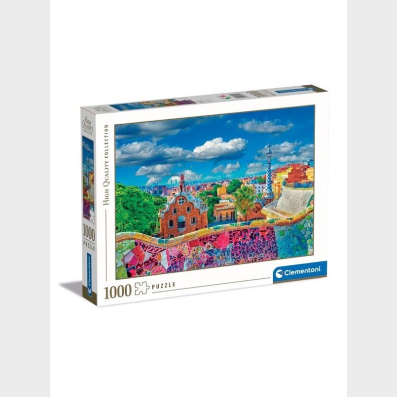 Clementoni Jigsaw Puslespil Park Guell Barcelona &Atilde;&cent;&acirc;&#130;&not;&acirc;&#128;&sup1;&Atilde;&cent;&acirc;&#130;&not;&acirc;&#128;&sup1;1000 pcs. gulv