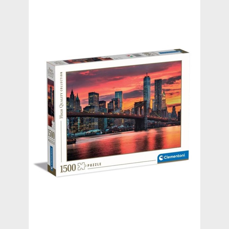 Clementoni Jigsaw Puslespil Easy River At Dusk 1500pcs. gulv