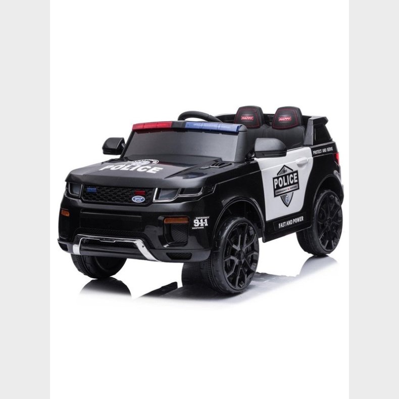 Azeno Electric Car - Police SUV - Black