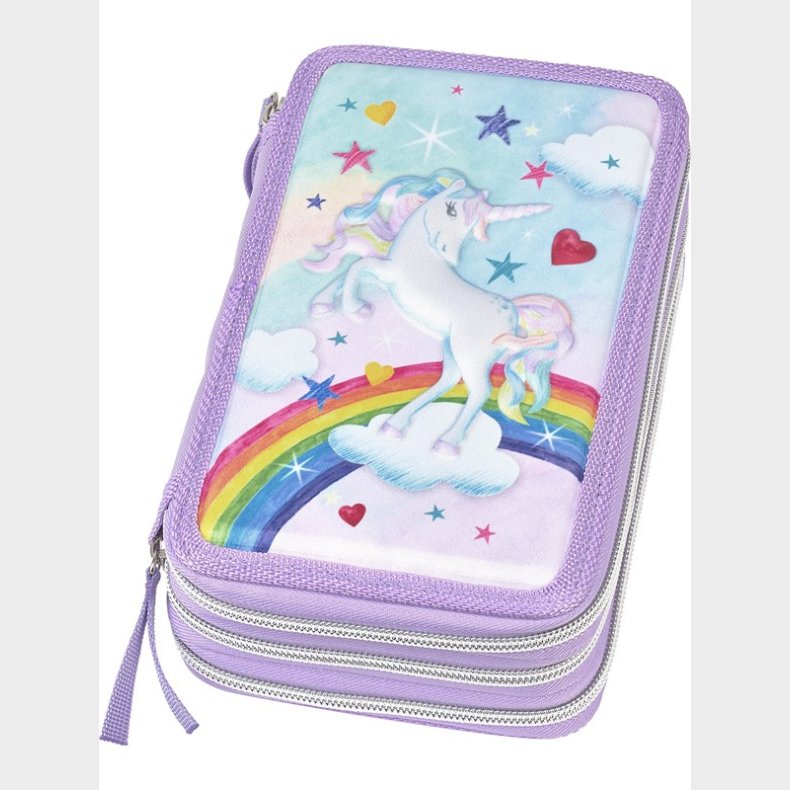 Faber Castell Triple Pencil Case - Unicorn