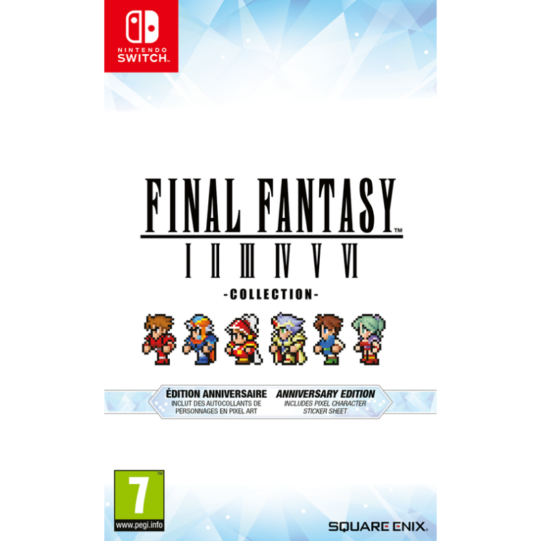 Final Fantasy I-VI - Collection - (Anniversary Edition) - Nintendo Switch - RPG