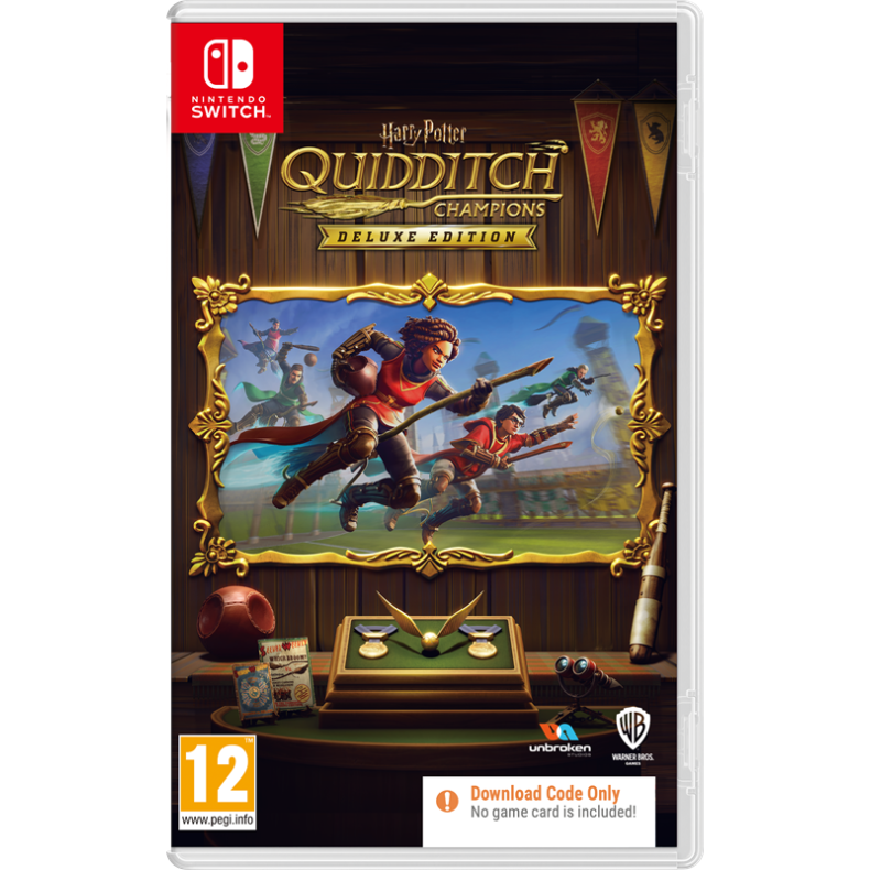 Harry Potter: Quidditch Champions (Deluxe Edition) - Code in a Box - Release TBA - Nintendo Switch - Sport