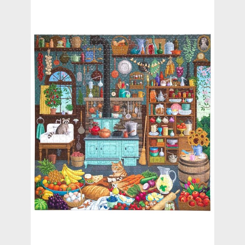 eeBoo Puslespil 1000 pcs - Alchemist&apos;s Kitchen