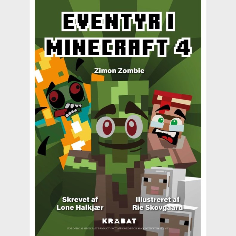 Eventyr i Minecraft 4 - Brnebog - hardback