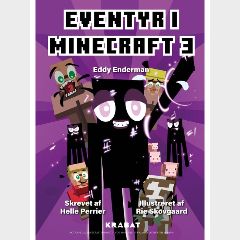 Eventyr i Minecraft 3 - Brnebog - hardback