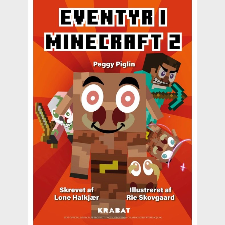 Eventyr i Minecraft 2 - Brnebog - hardback