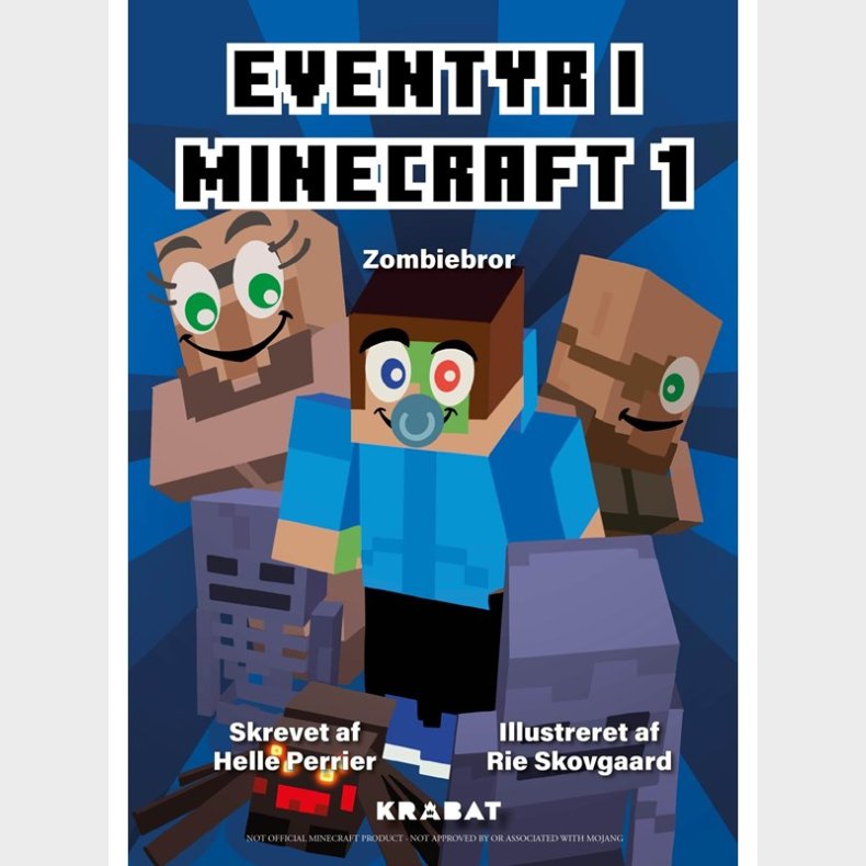 Eventyr i Minecraft 1 - Brnebog - hardback