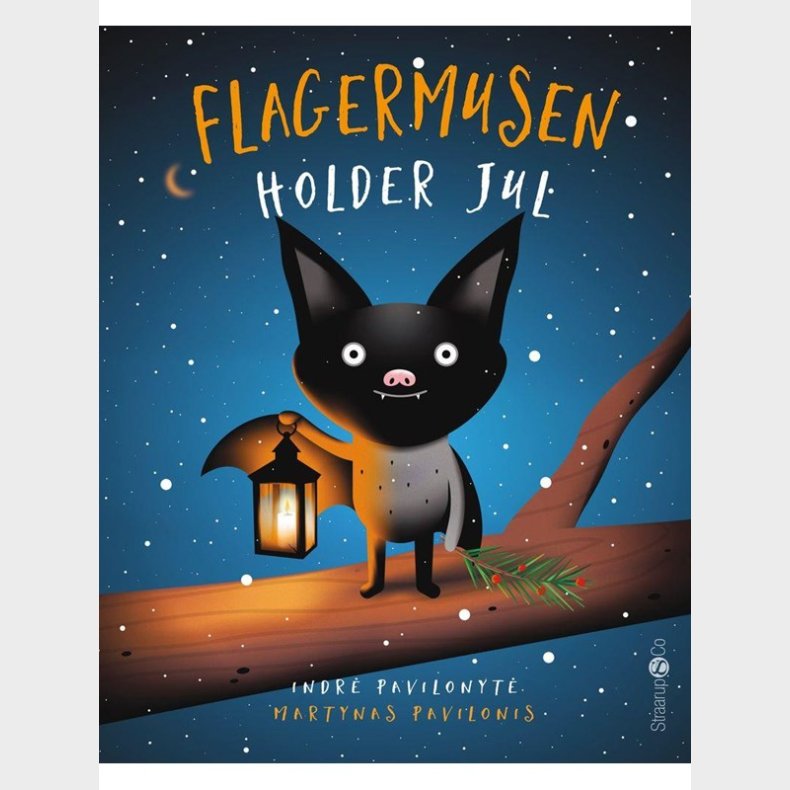 Flagermusen holder jul - Brnebog - hardback