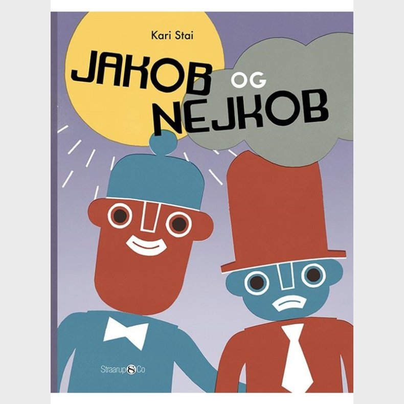 Jakob og Nejkob 1 - Brnebog - hardback